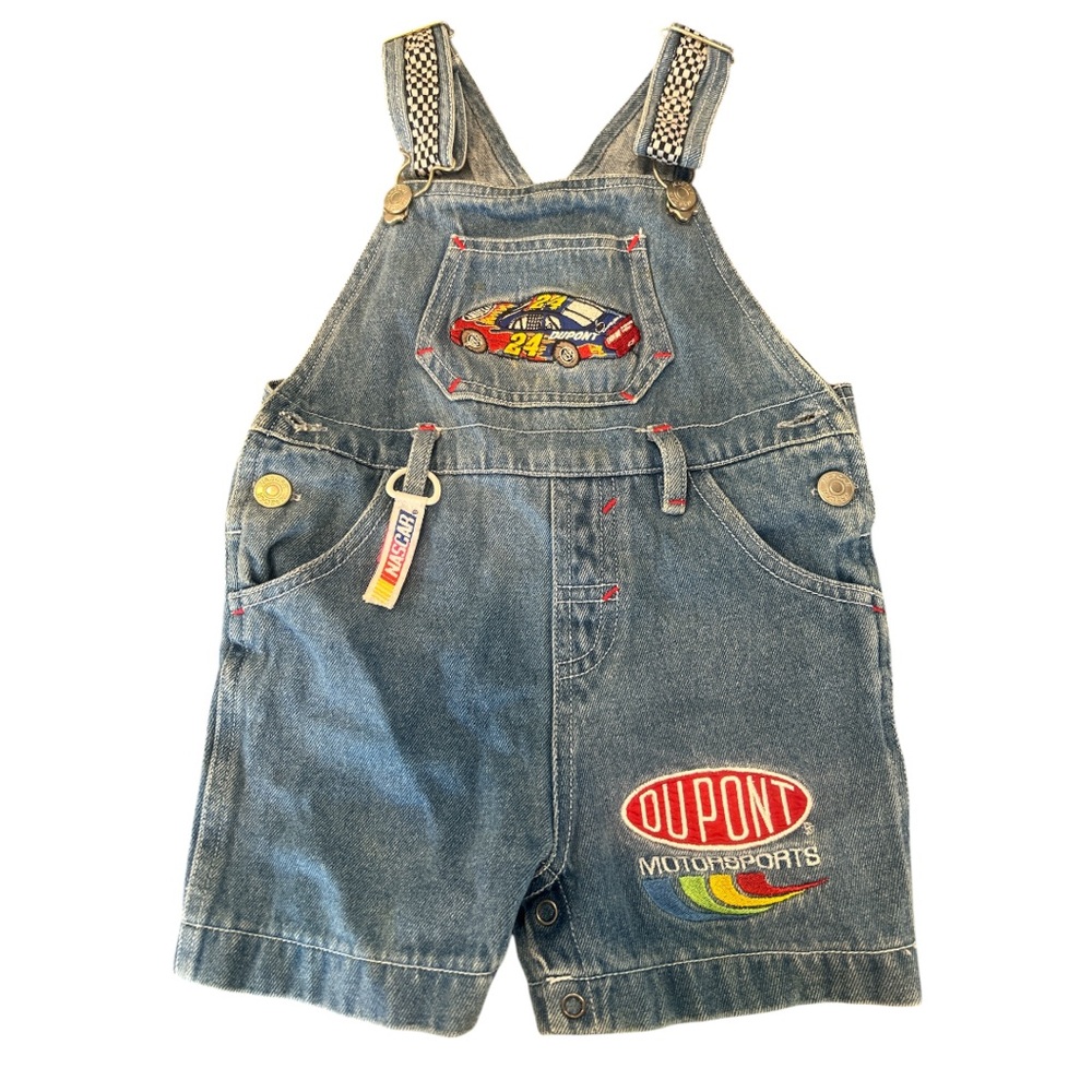 Vintage 90’s Chase Authentics NASCAR #24 Jeff Gordon Short Overalls